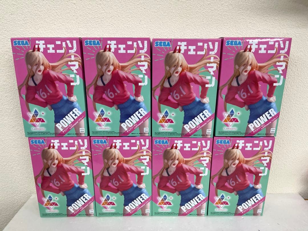 ★チェンソーマン　Luminasta　パワー　フィギュア 8体セット