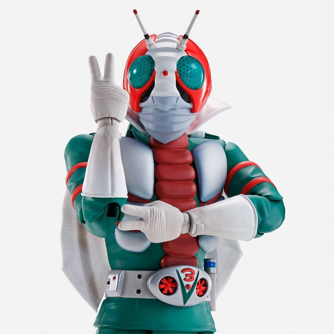 S.H フィギュアーツ 真骨彫製法 仮面ライダー旧1号 V3 未開封 セット販売