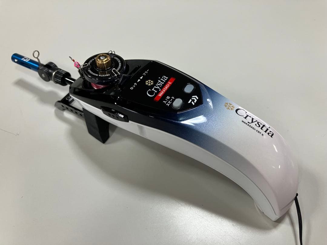 美品訳あり　ワカサギ電動リール　ダイワクリスティア E ライン他付き