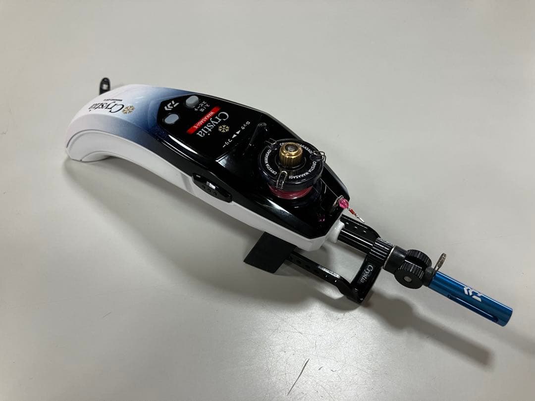 美品訳あり　ワカサギ電動リール　ダイワクリスティア E ライン他付き