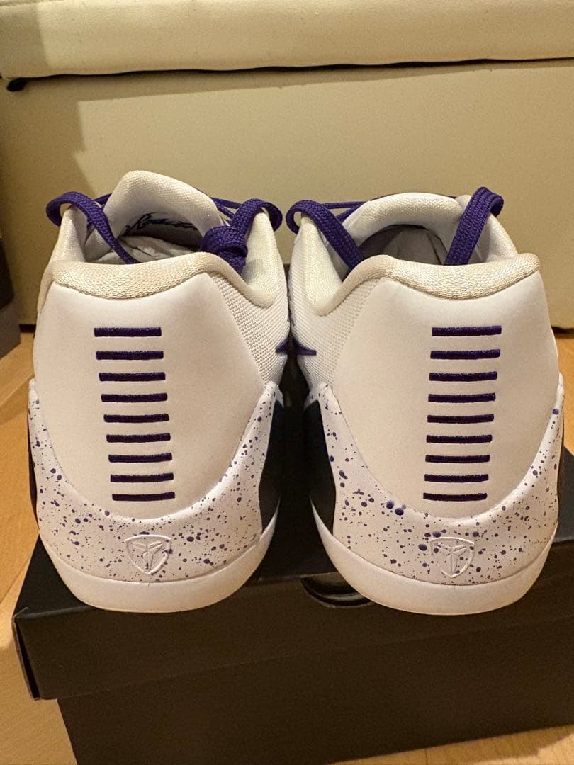 Nike Kobe 9 プロトロ　シューズ ホワイト/パープル
