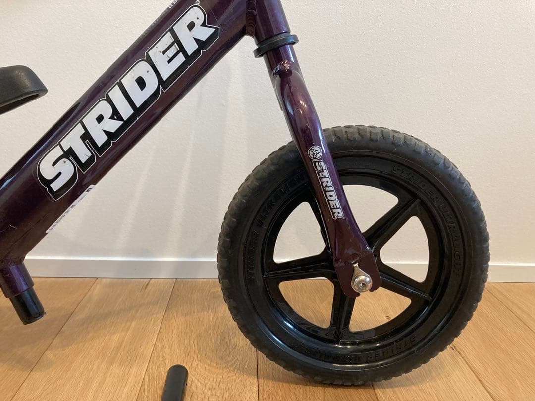 STRIDER 12インチ バランスバイク パープル
