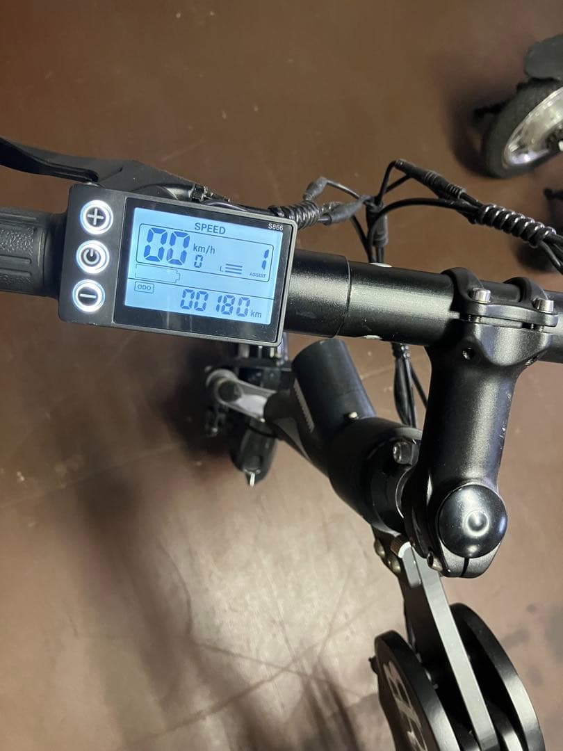 ジャンク品 折りたたみ電動アシスト自転車 BORNTORUN GX 折畳 J2