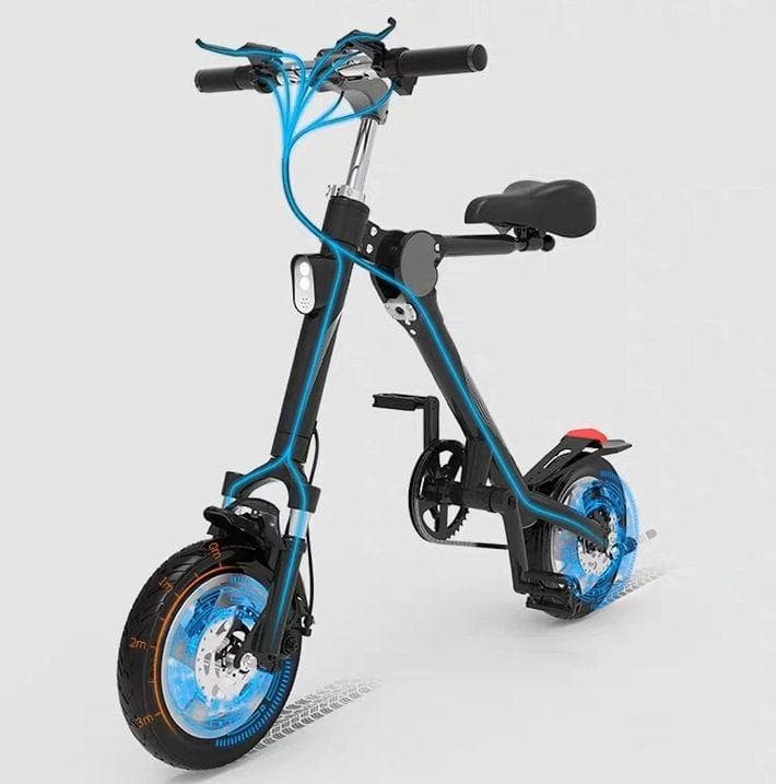 ジャンク品 折りたたみ電動アシスト自転車 BORNTORUN GX 折畳 J2