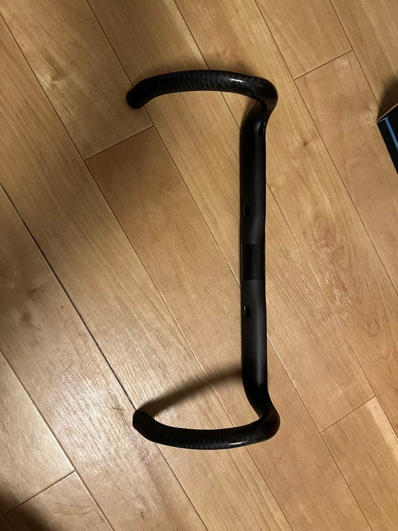 カーボンハンドル フレア 380mm 超軽量 138g