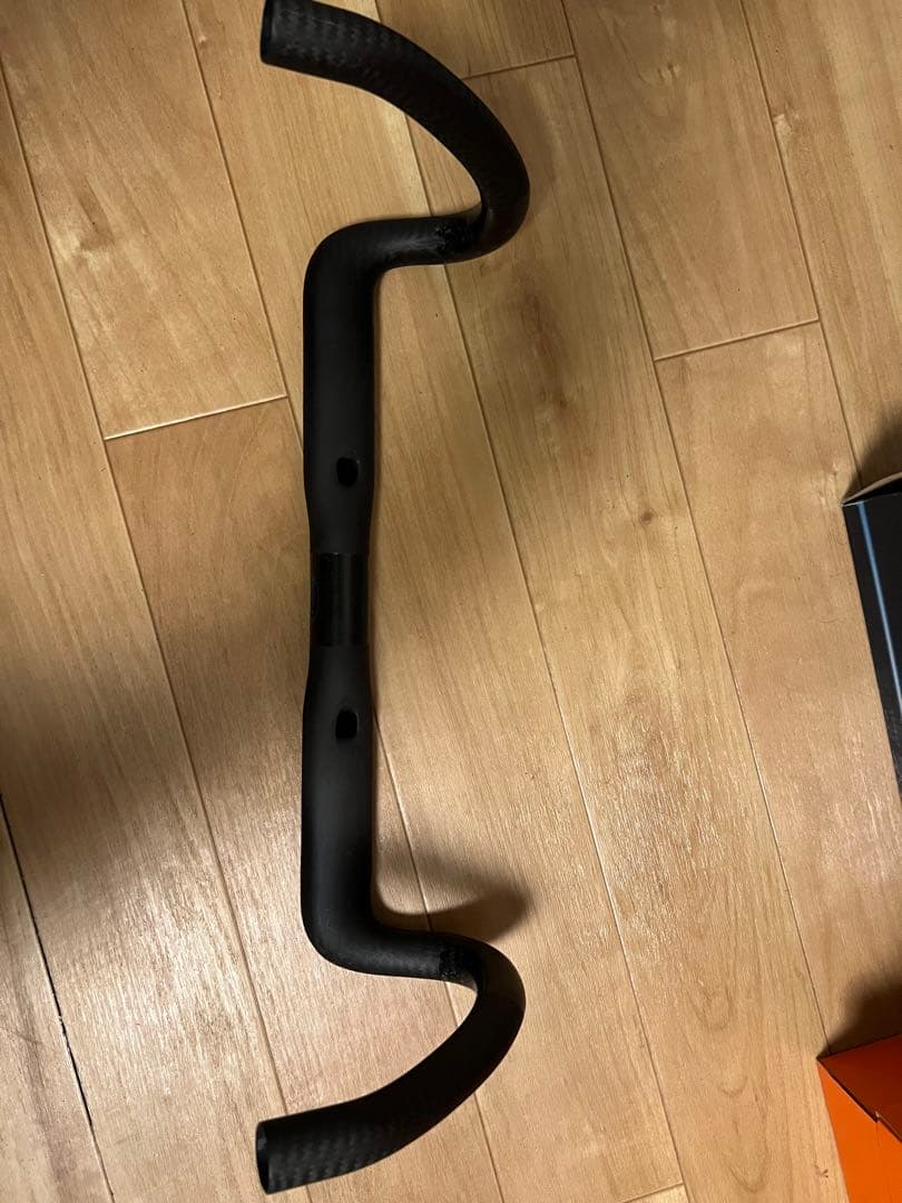 カーボンハンドル フレア 380mm 超軽量 138g