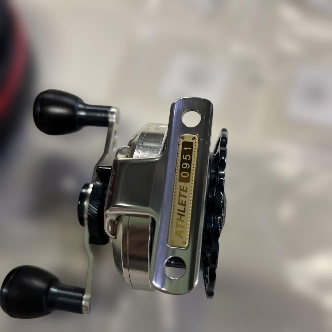 黒鯛工房　カセ筏師　THE ATHLETE 大チヌ　65D-GB リール