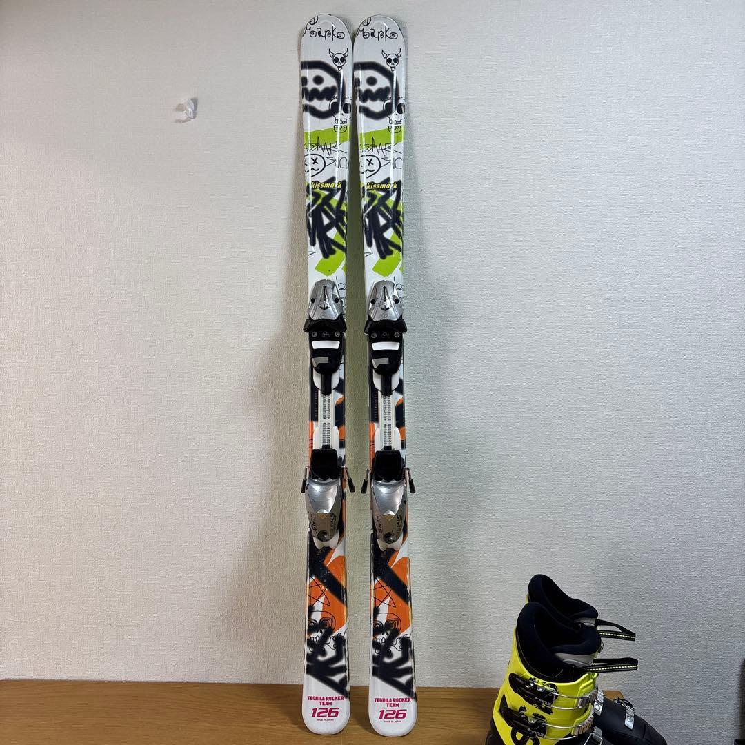 ジュニアスキーセット　kissmark Rossignol 23-23.5cm