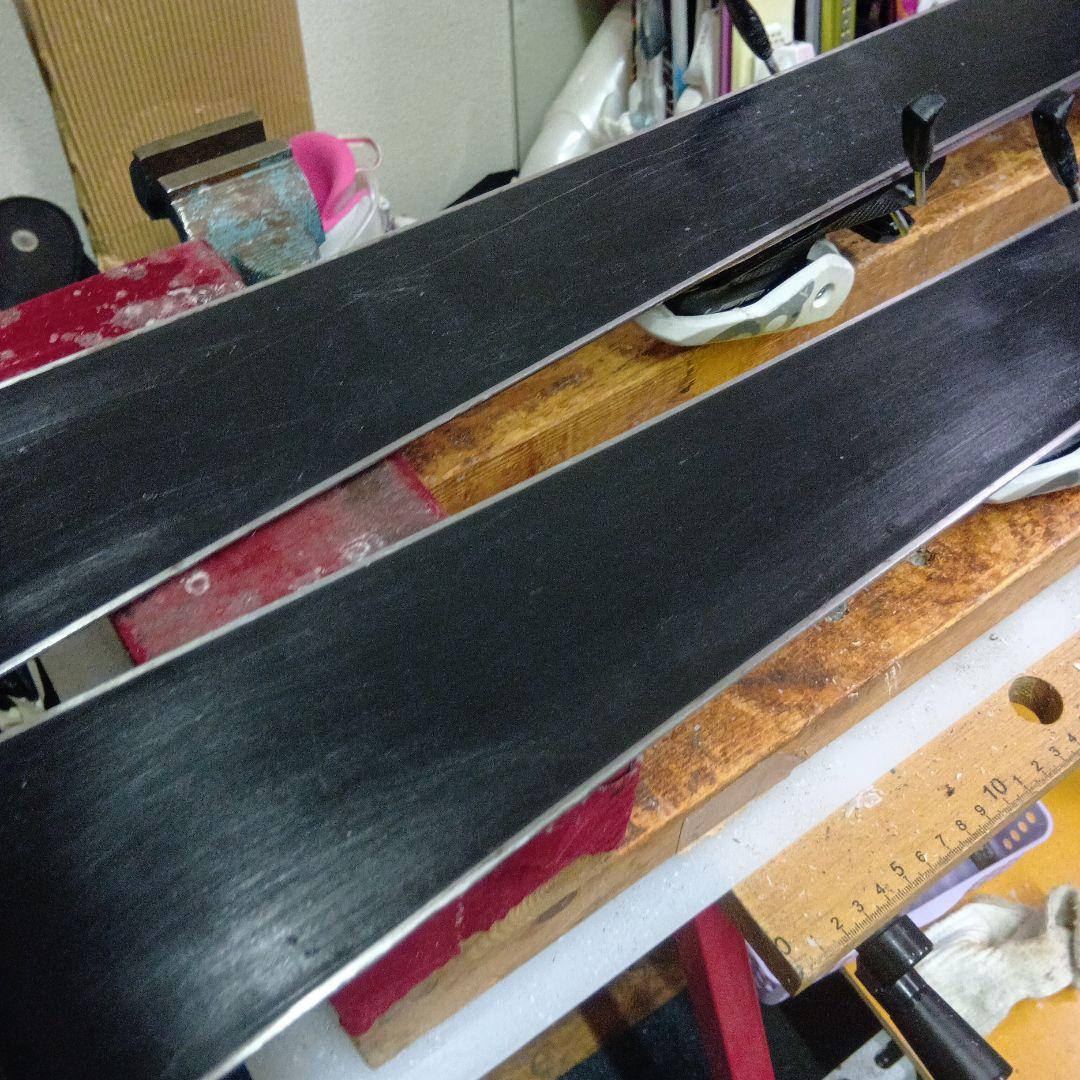 メンテナス済 120cm/Elan スキー 靴20cm.ストック付