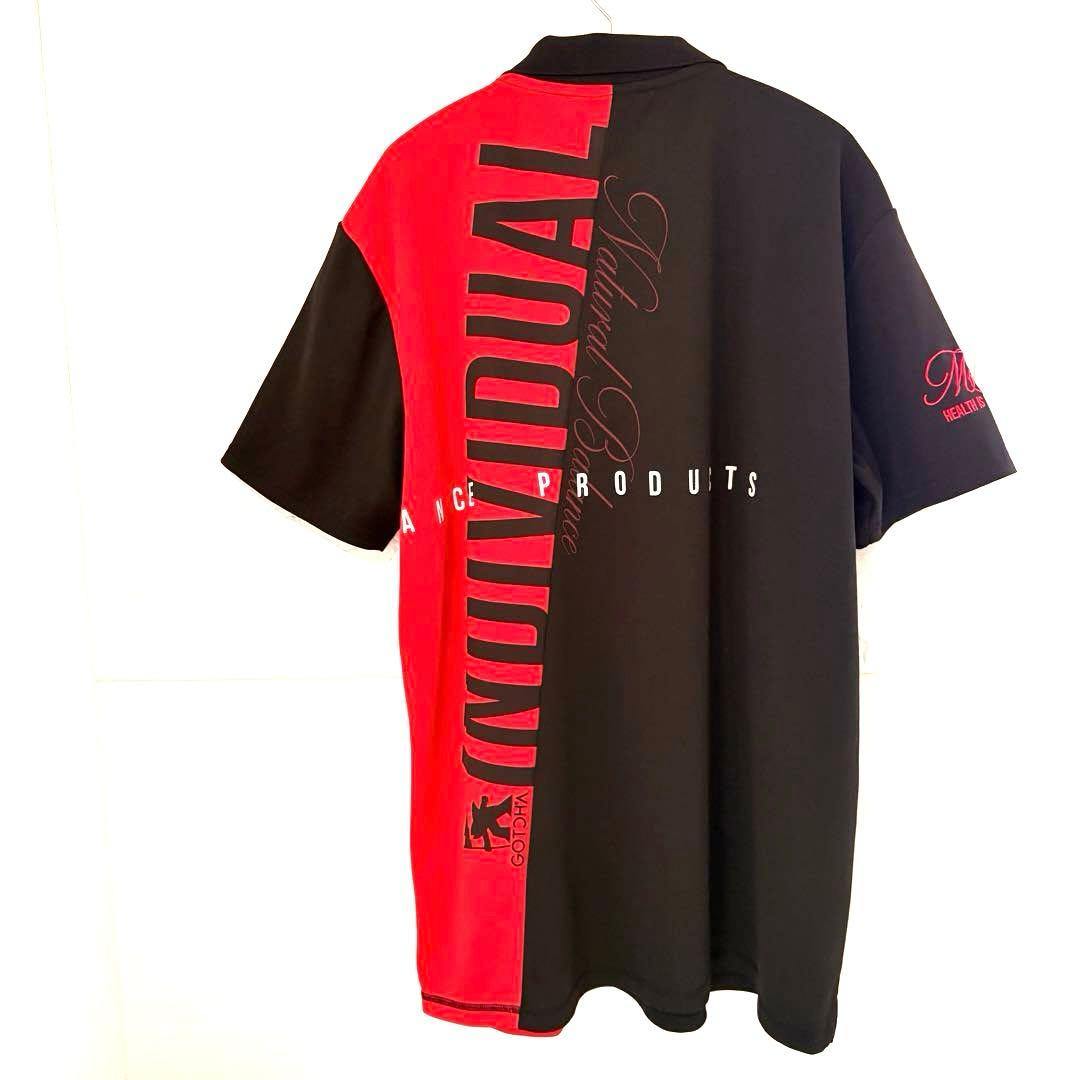 【美品】GOTCHA GOLF ガッチャ 吸汗速乾 半袖ポロシャツ XXXL