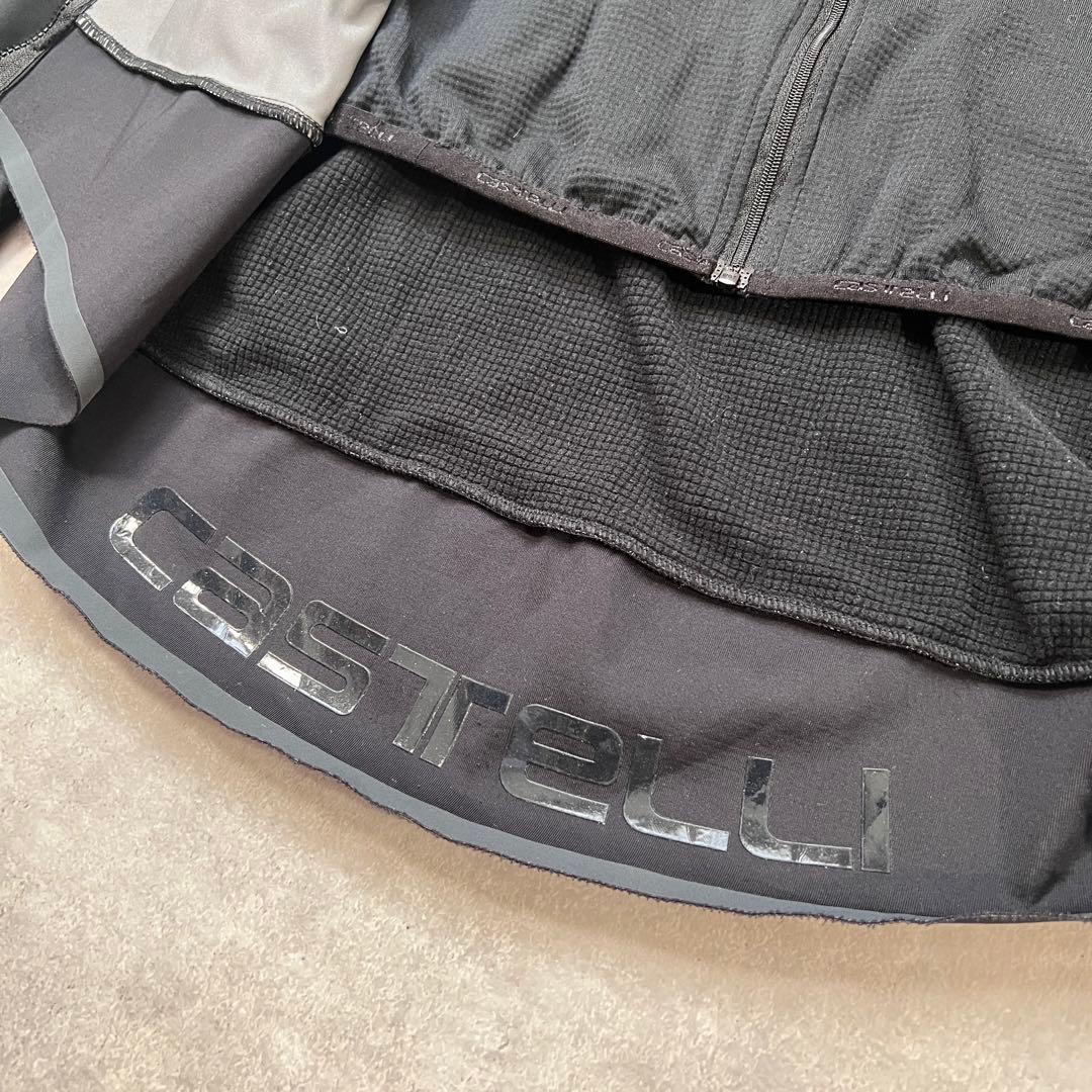 【美品】カステリ サイクリングジャケット ゴアウィンドストッパー XL