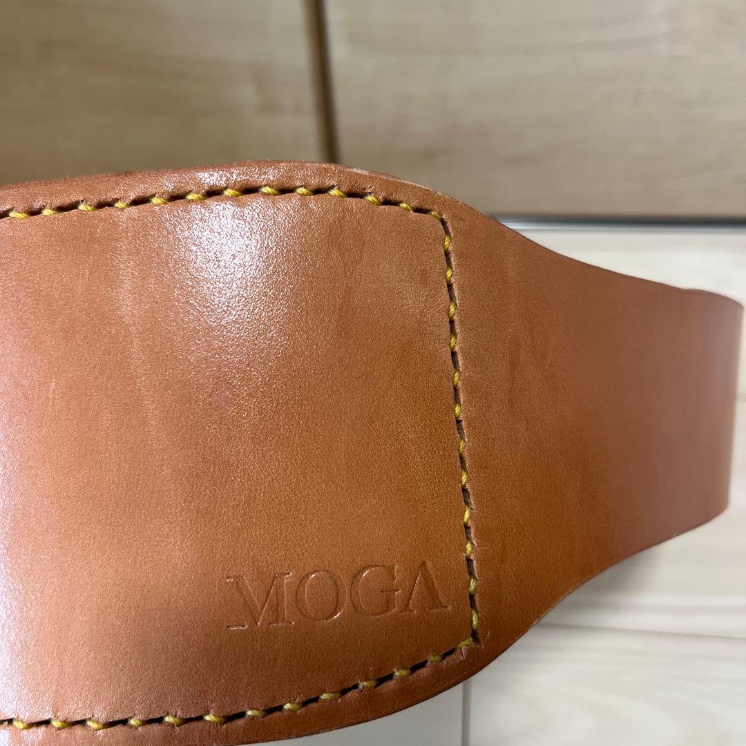 MOGA レザー パワーベルト トレーニングベルト