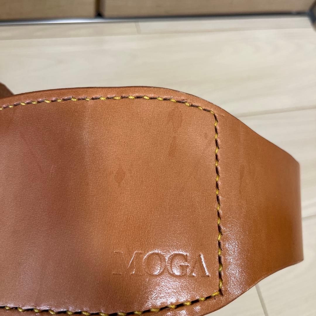 MOGA レザー パワーベルト トレーニングベルト
