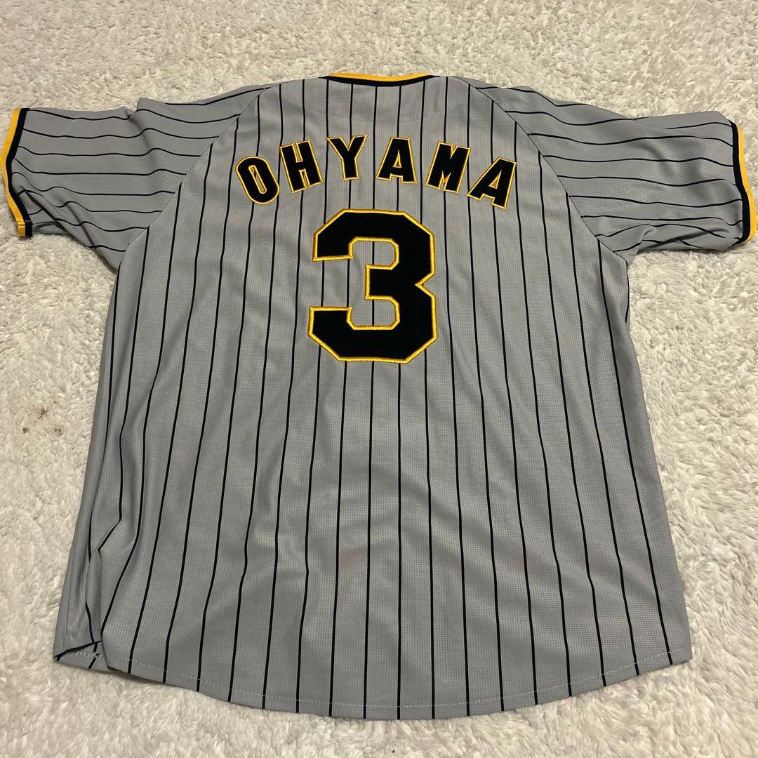 最安価格！阪神タイガース背番号3 大山悠輔　ビジター用ユニフォーム刺繍サイズS