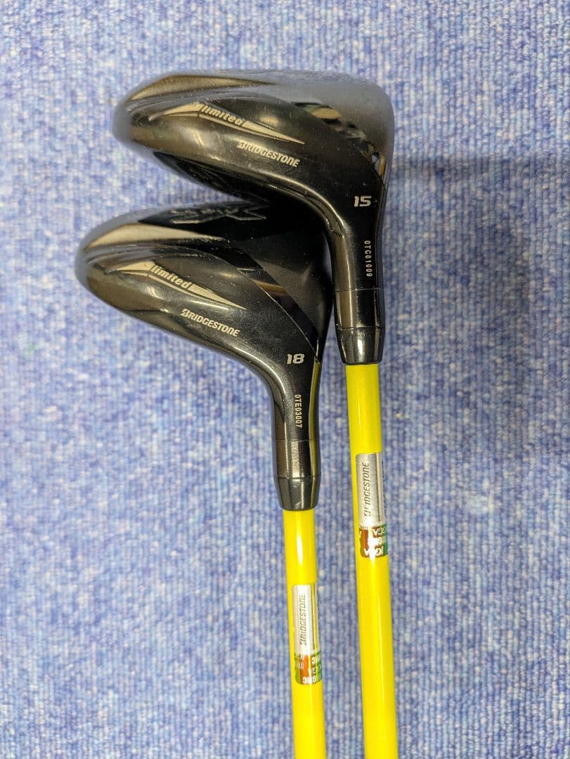 希少 ブリヂストン X-FW LIMITED ツアーAD 3W 5W 2本セット