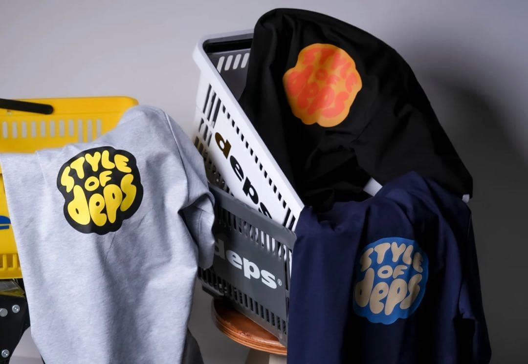 新品未開封 deps DRAW CODE TEE GRAY Mサイズ 釣りフェス