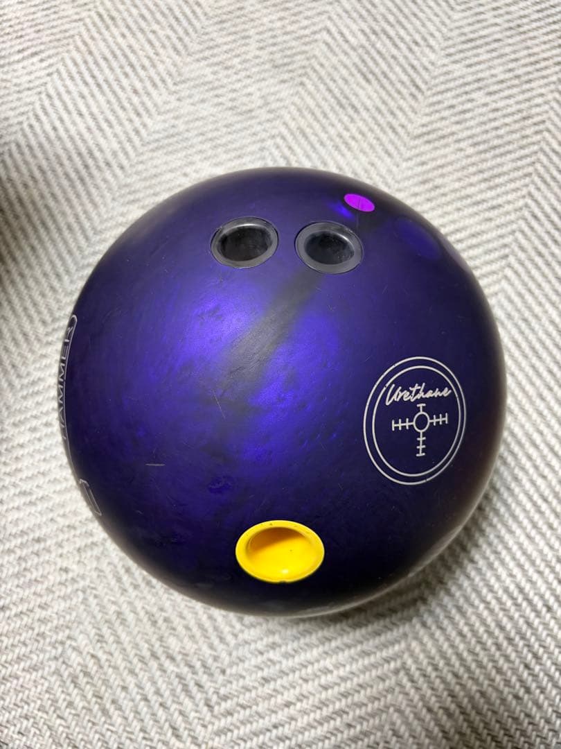 【中古】パープルパールウレタン 15ポンド