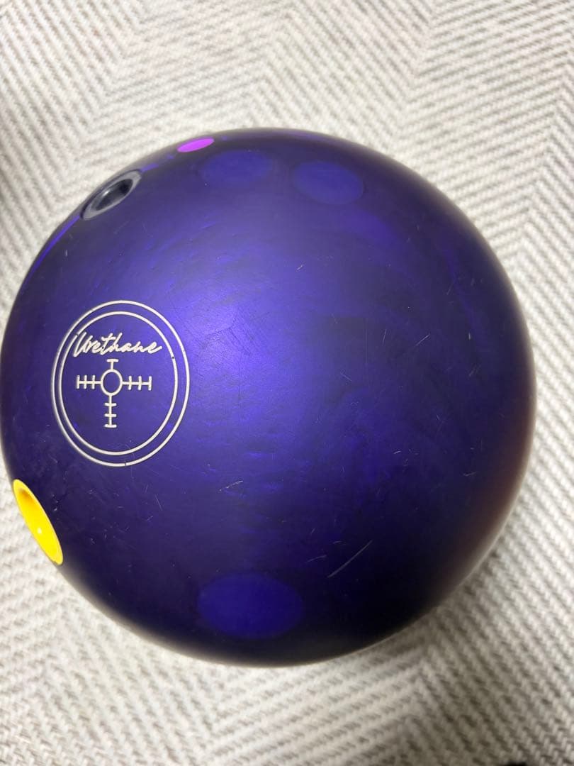 【中古】パープルパールウレタン 15ポンド