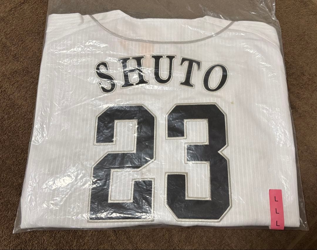 ソフトバンクホークス 周東選手 レプリカユニフォーム