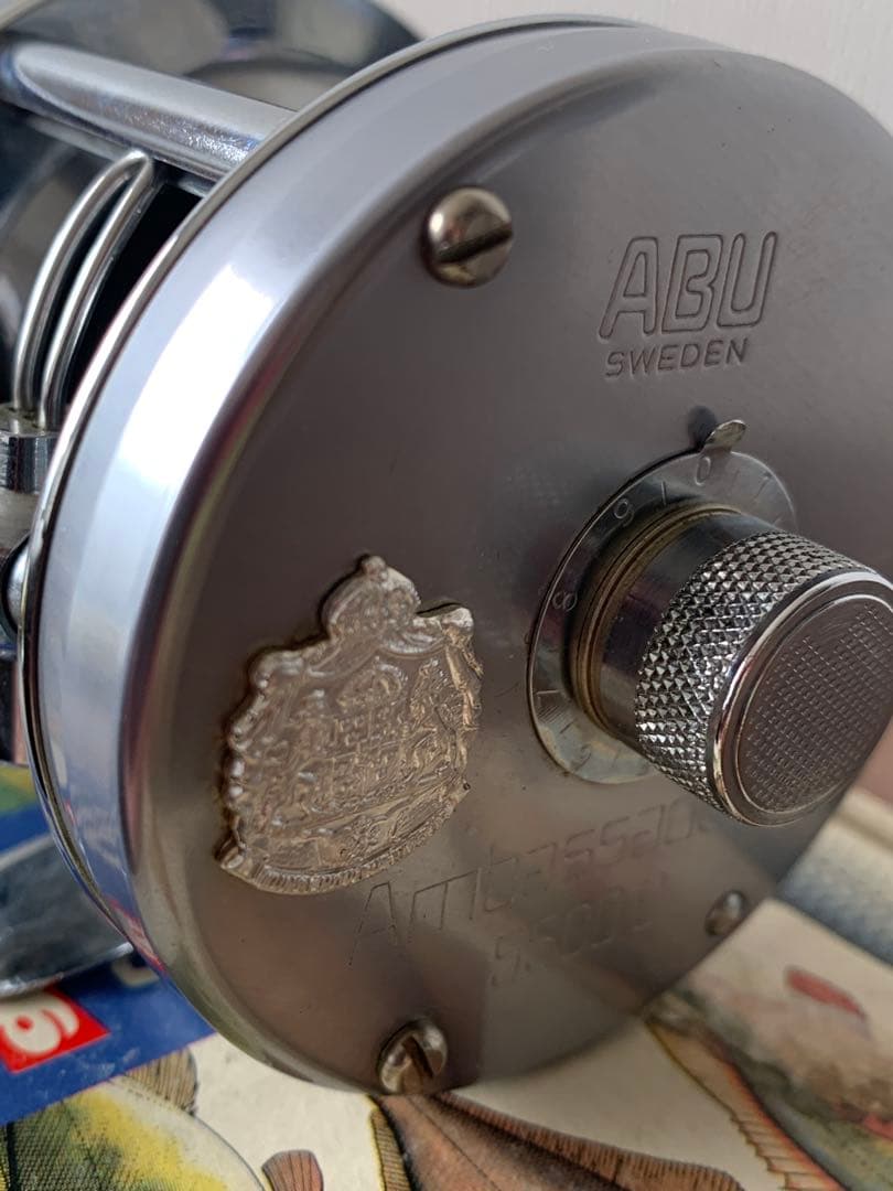 ABU Ambassadeur 5500 C ベイトリール83年製ブルー