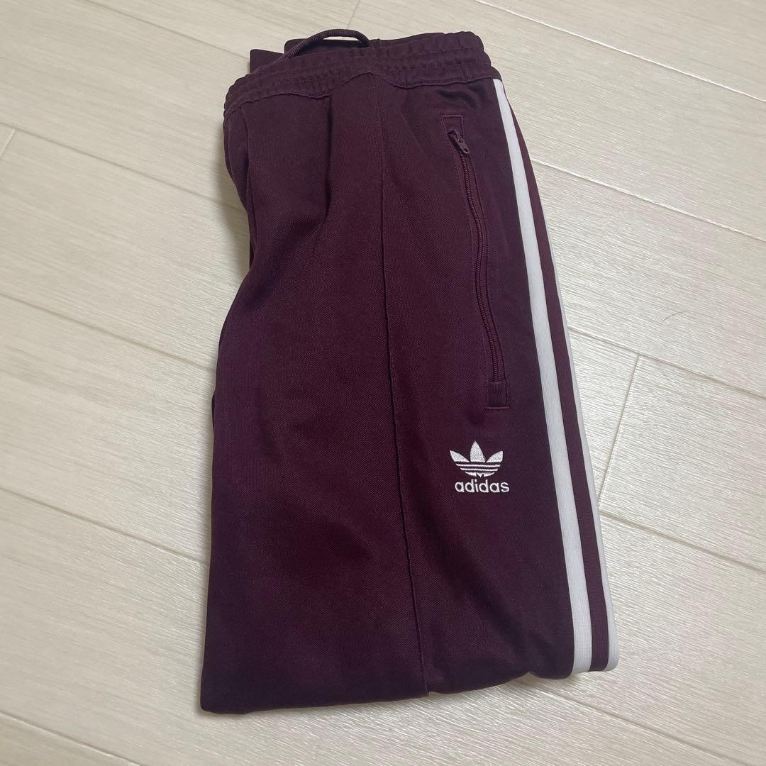 「値下げ」 adidas バーガンディ