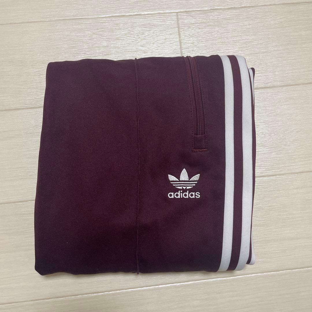 「値下げ」 adidas バーガンディ