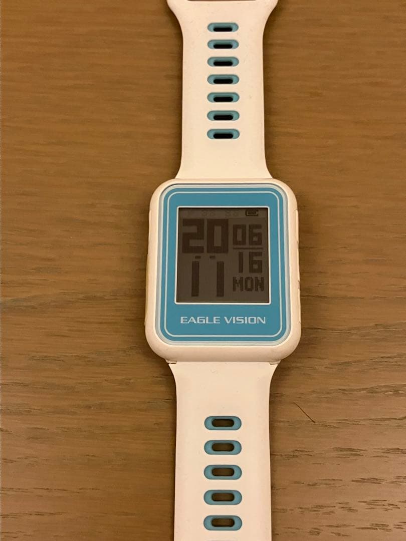 美品　EAGLE VISION watch 5 GPSナビ　ホワイトカラー