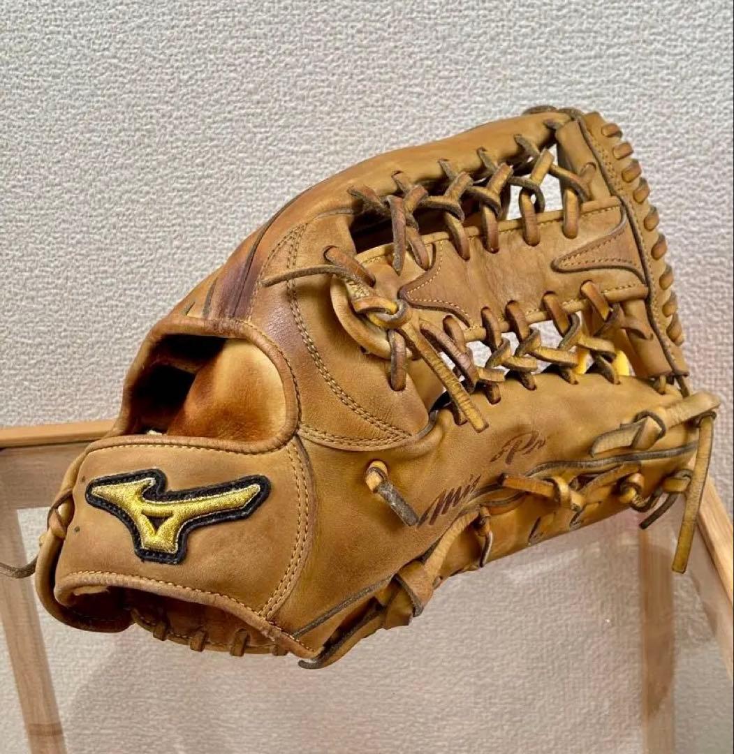 くり　硬式 ミズノプロ 外野用 キップレザー 野球 グローブ