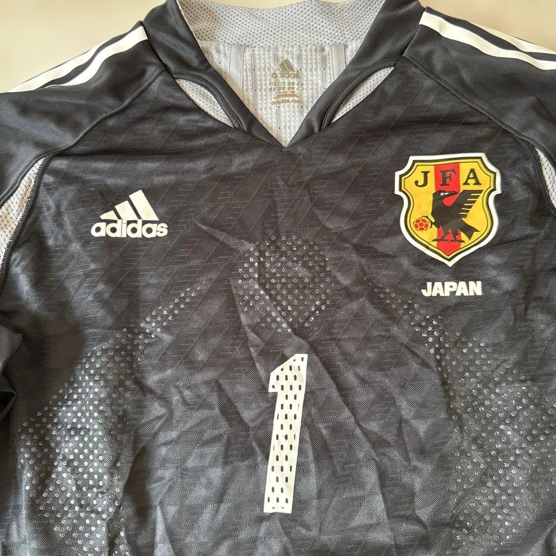 adidas サッカー日本代表　GK楢崎選手ユニフォーム