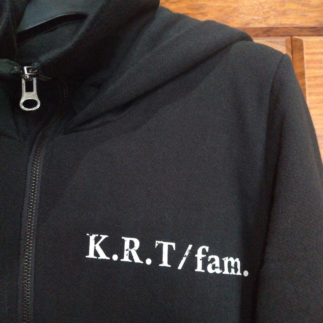キリト 切人一家 K.R.T/fam. 40キリバグッズ ジップパーカー