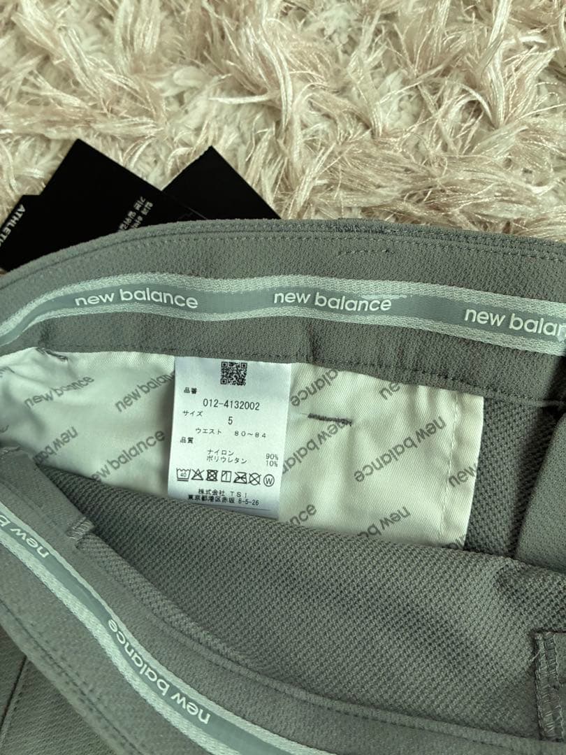 new balance ゴルフ　ストレッチグレー　ショートパンツ　サイズ5