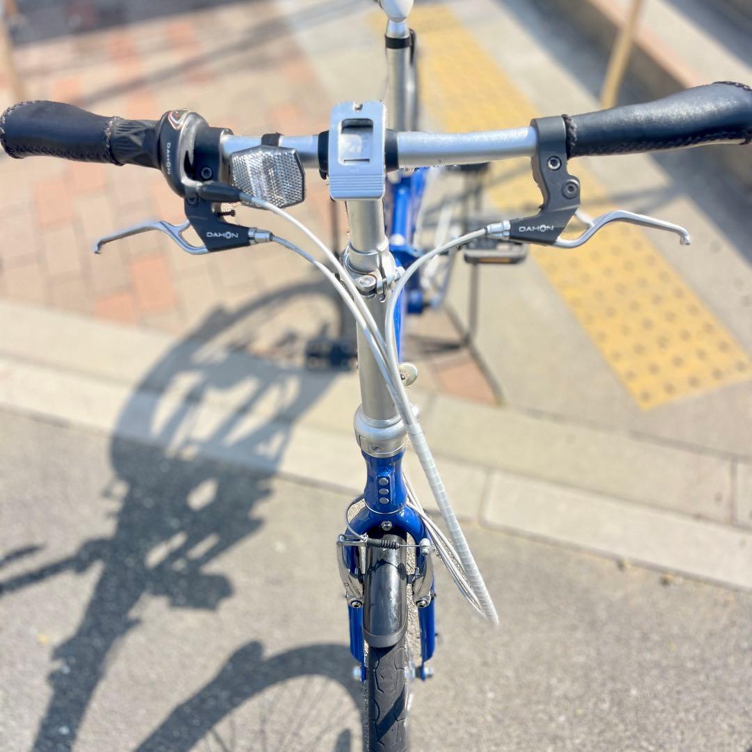 整備済 DAHON Route 20インチ 7段変速 ダホン ルート ブルー