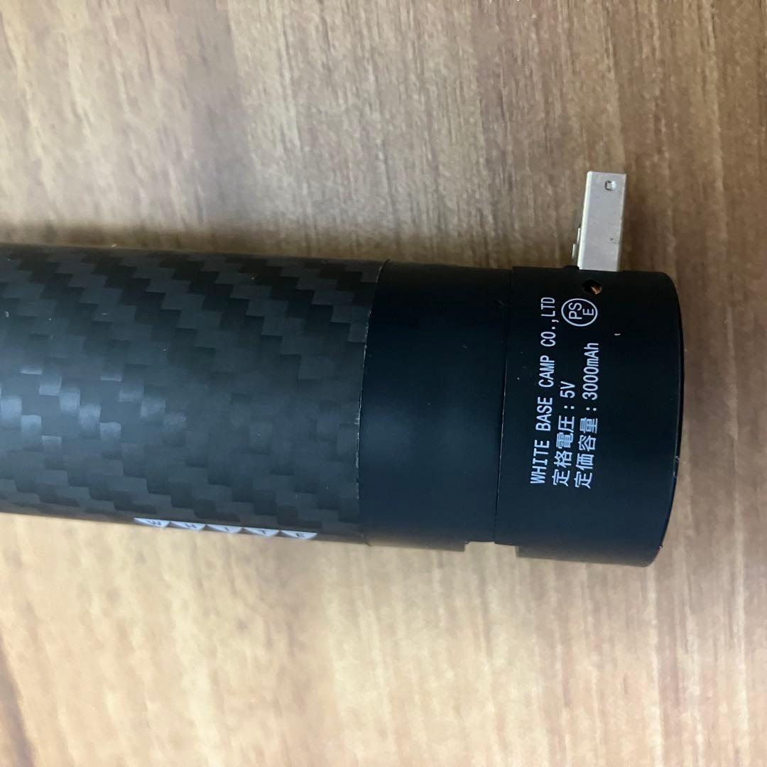 2本セットZAKU HYAKUSHIKI 小型 LED ランタン　ホワイトベース