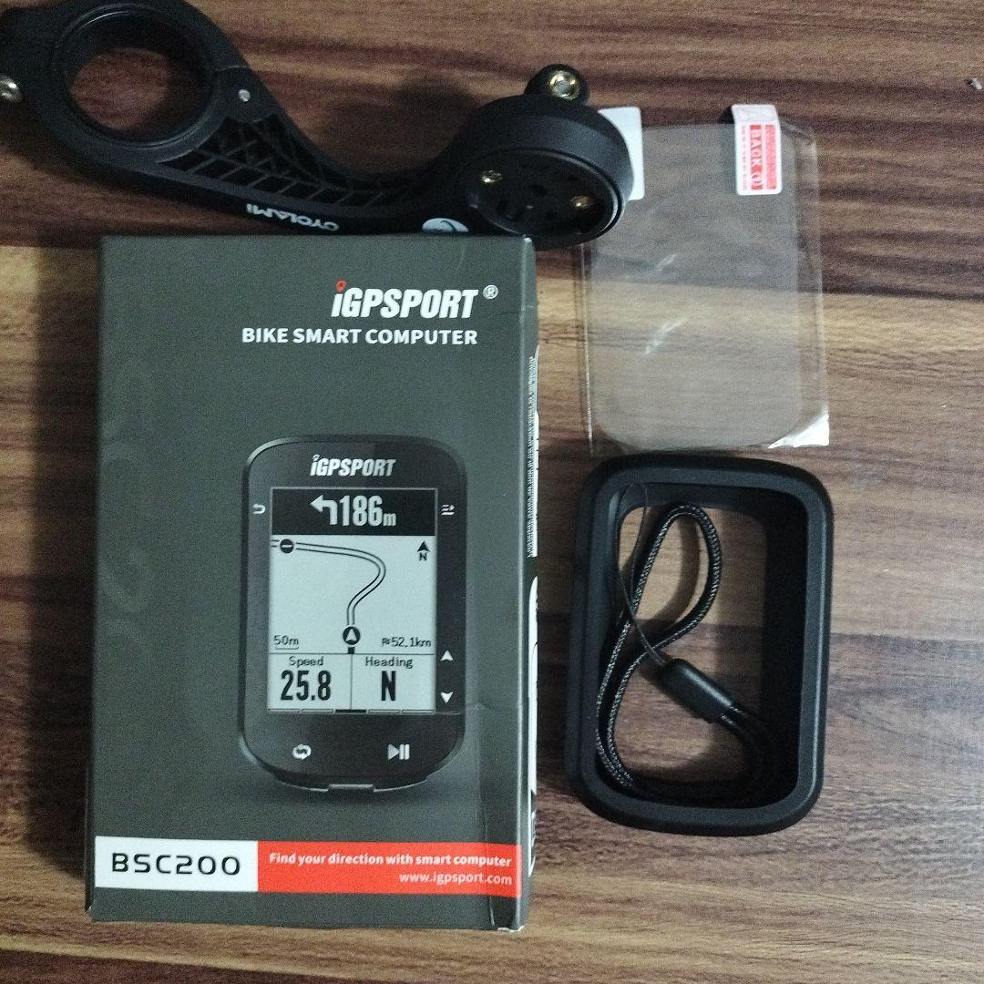 箱崩れあり【iGPSPORT】BSC200　サイクルコンピューター