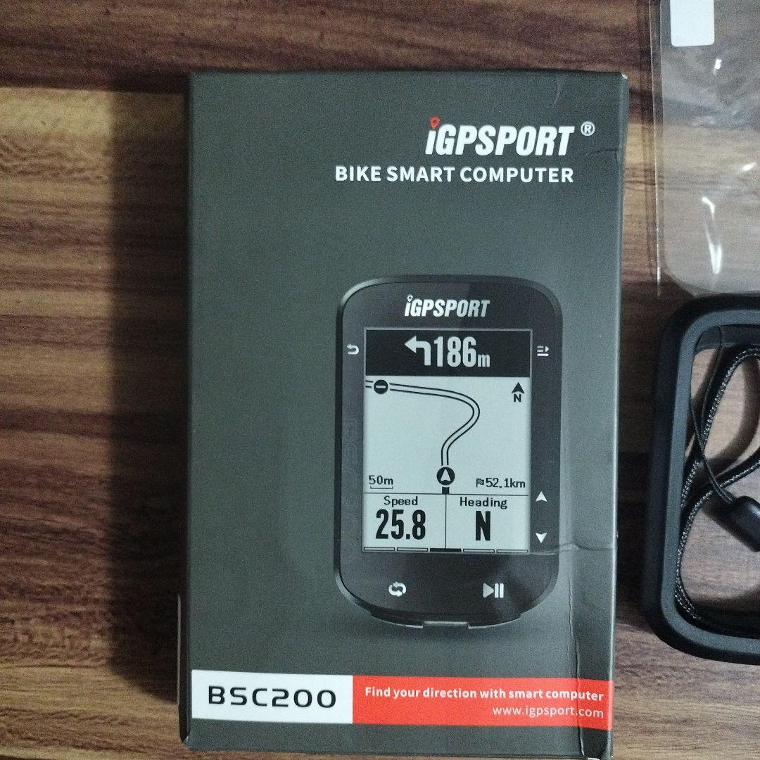 箱崩れあり【iGPSPORT】BSC200　サイクルコンピューター