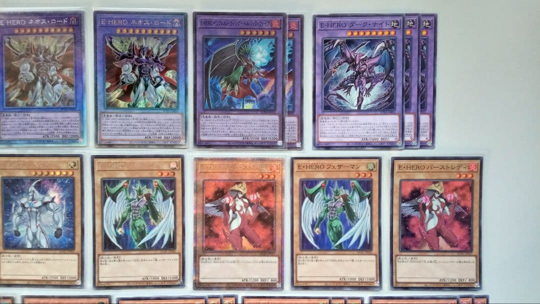 遊戯王 E-HERO デッキパーツ 45枚