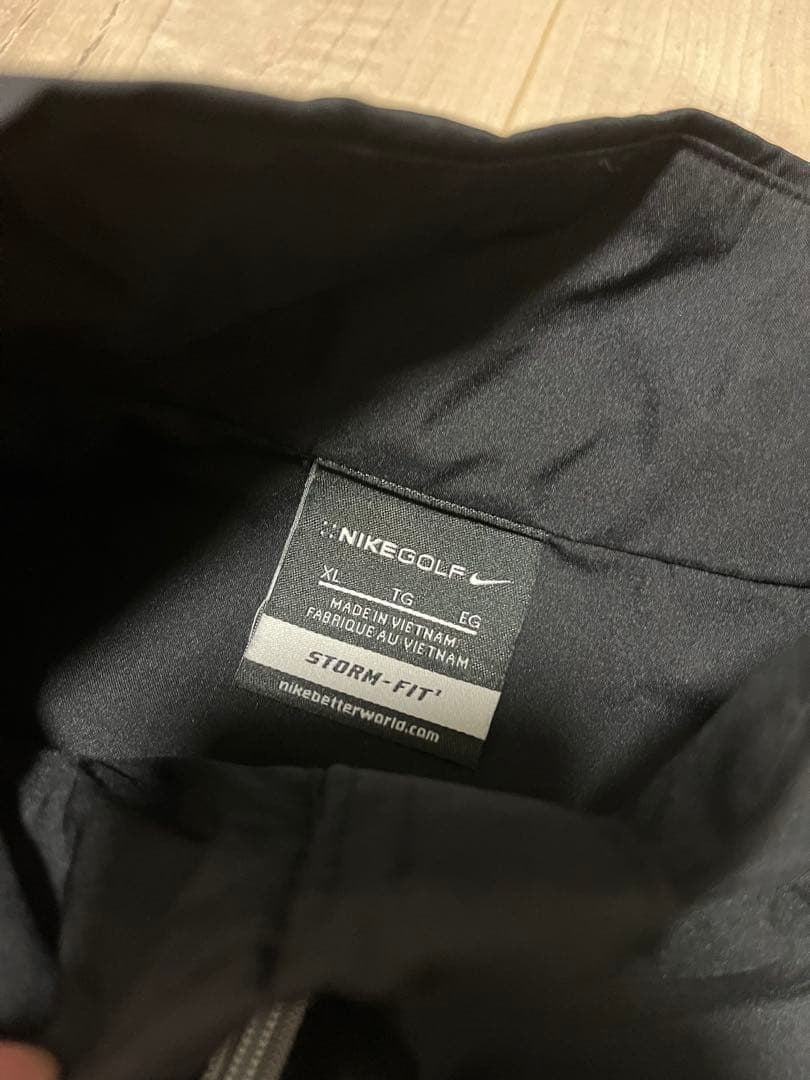 NIKE GOLF ナイキゴルフ レインウェア黒 XL STORM-FIT 美品