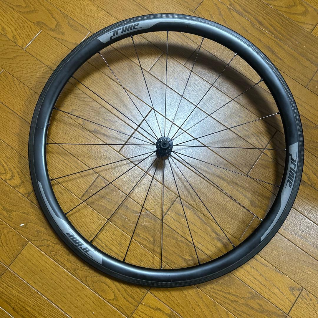 PRIME RR-38 カーボンホイール　チューブレス　クリンチャー対応