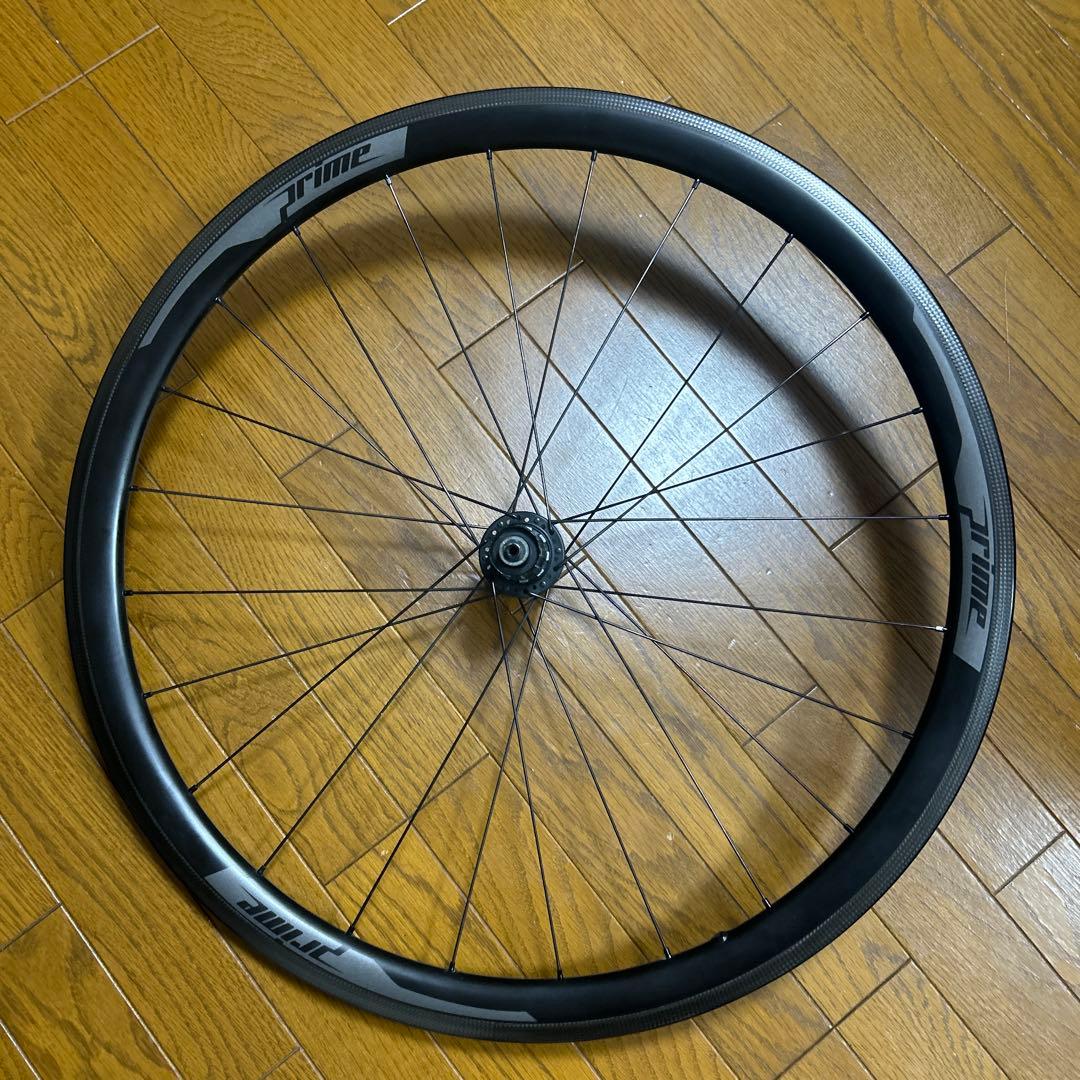 PRIME RR-38 カーボンホイール　チューブレス　クリンチャー対応