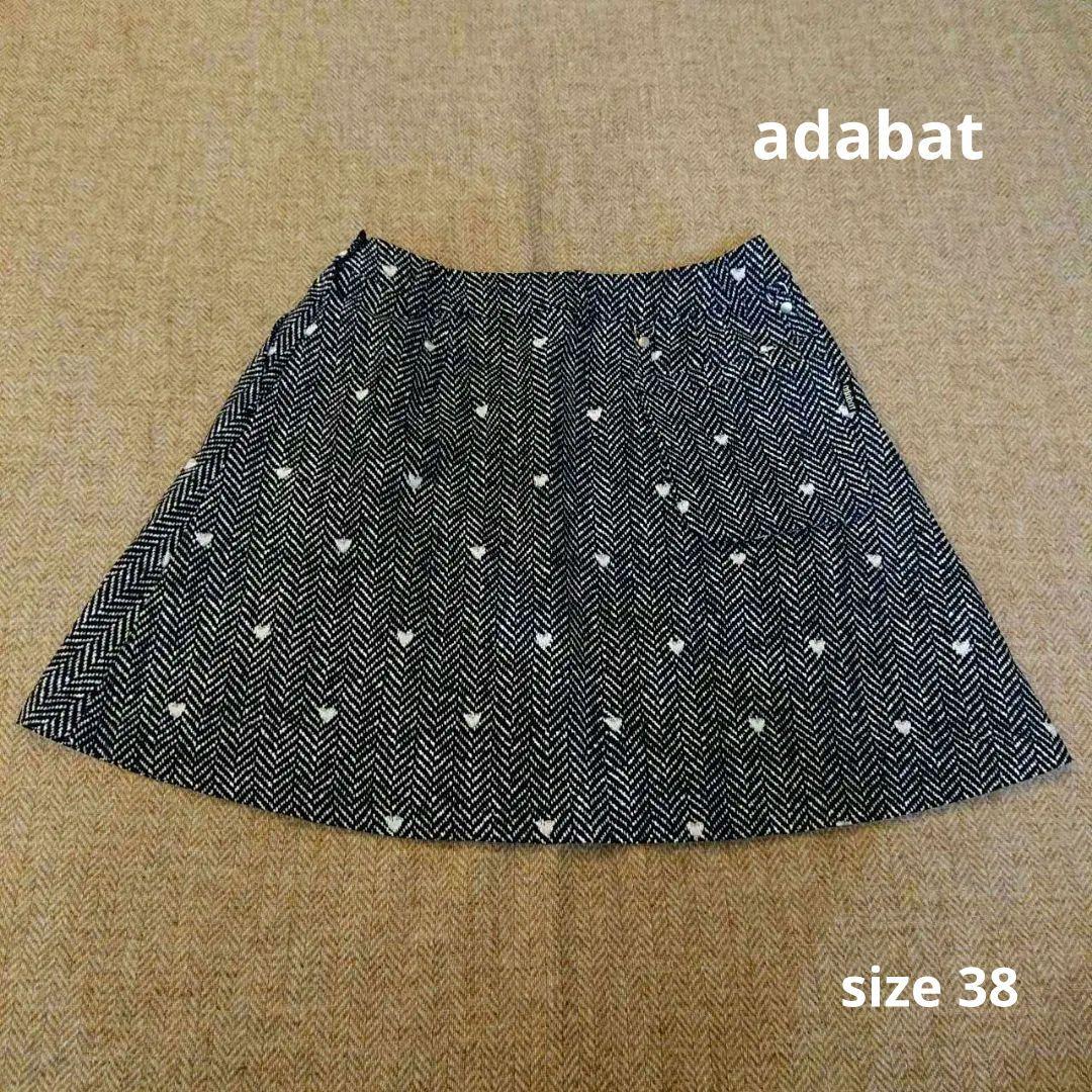 未使用　adabat　アダバット　ゴルフ　スカート　38 M