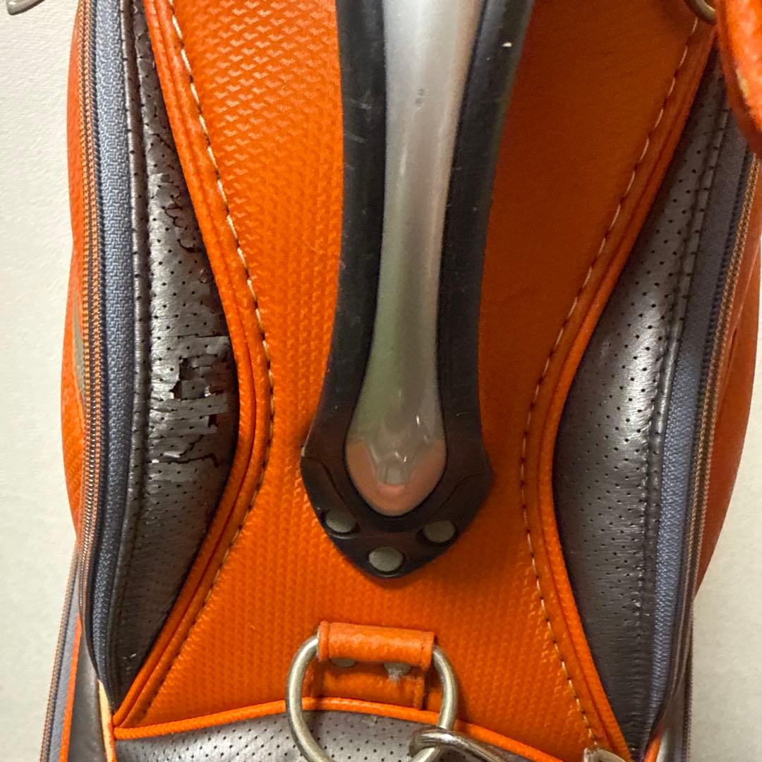 cobra コブラ キャディバッグ オレンジ 9型 約3.6kg