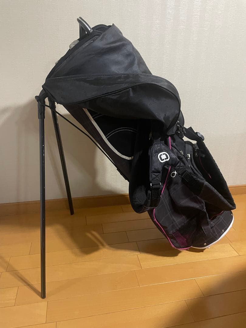 オジオ OGIO スタンド式 キャディバッグ グレー ブラック ピンク 男女兼用