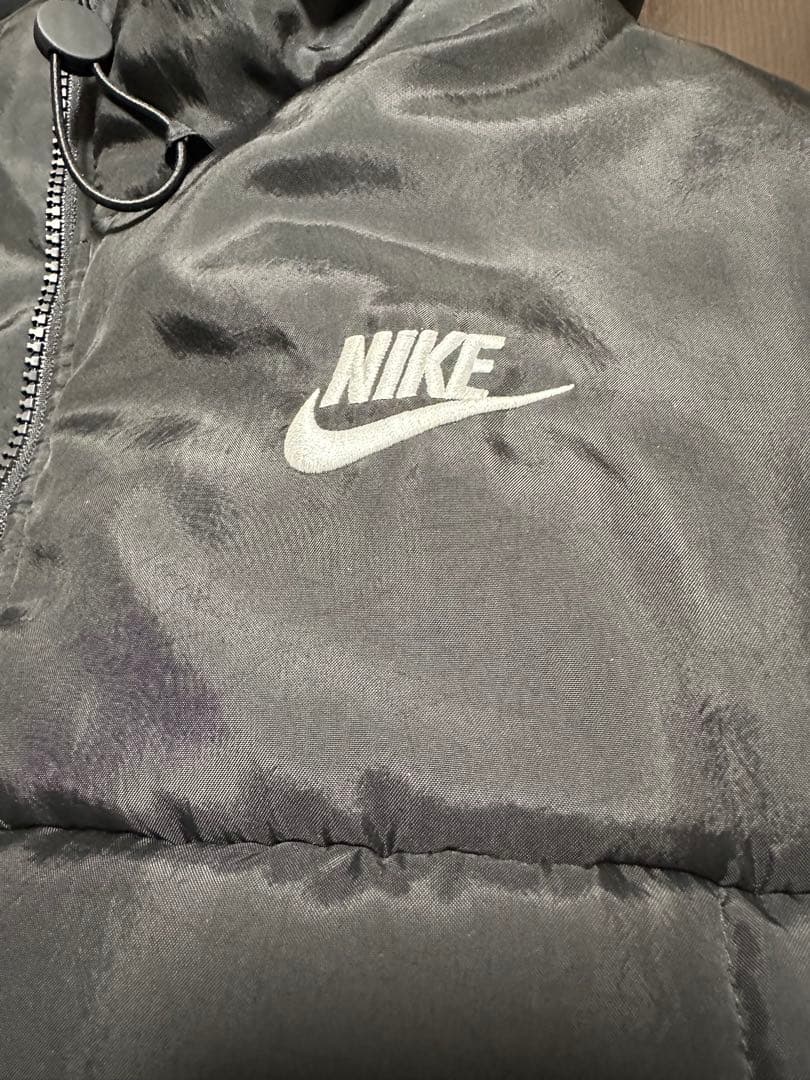 ナイキ 中綿ベンチコート　NIKE size Ｌ　ブラック