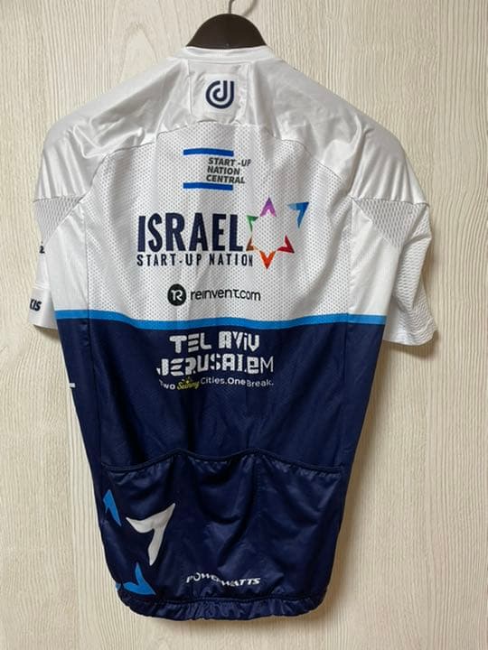 【選手支給品】イスラエルスタートアップネーション サマージャージ XSサイズ