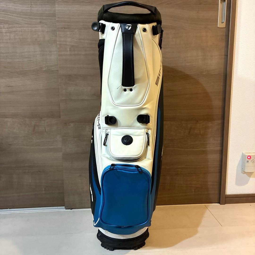 TaylorMade SIM2 キャディバッグ ホワイト/ブラック/ブルー