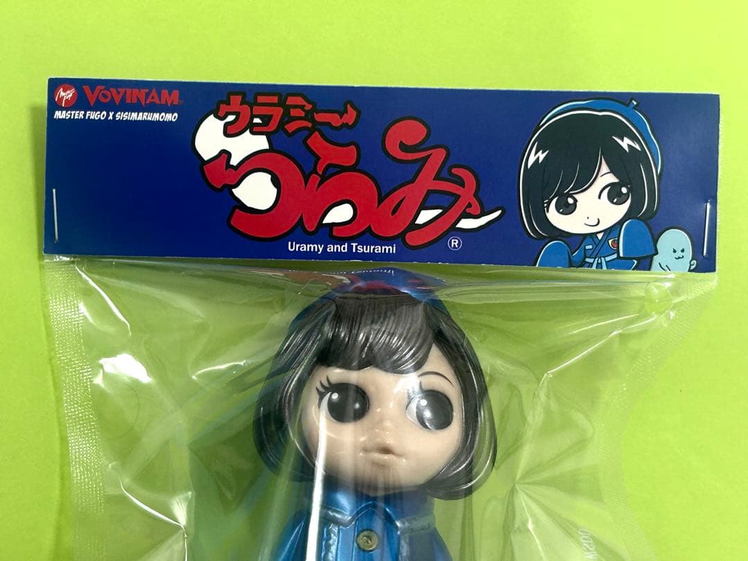 ステッカー付　ししまるもも　ソフビ ⑥ ウラミー つらみ