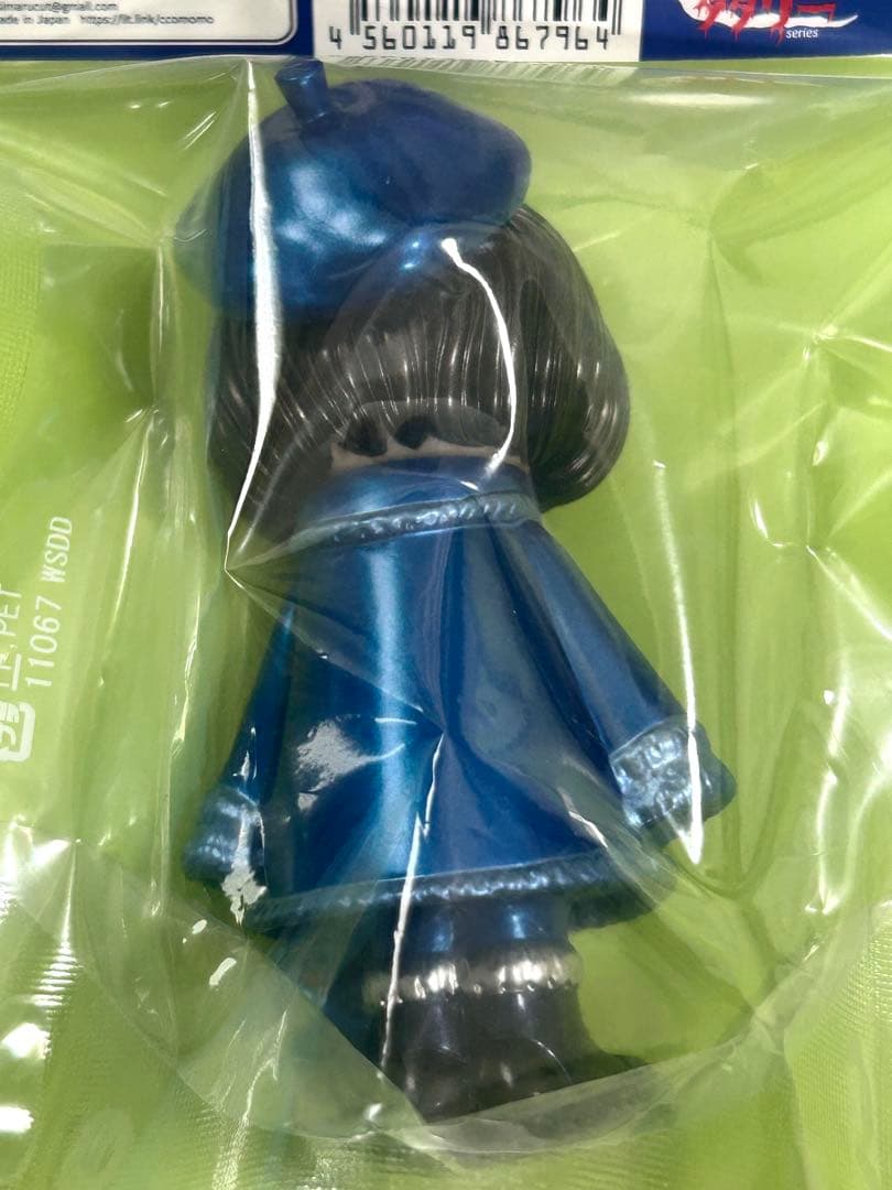 ステッカー付　ししまるもも　ソフビ ⑥ ウラミー つらみ