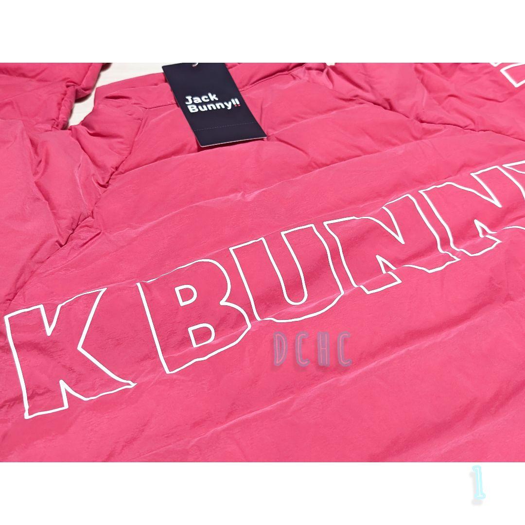 新品 【サイズ１(Ｍ)】【ピンク】ジャックバニー 中綿ブルゾン ゴルフ