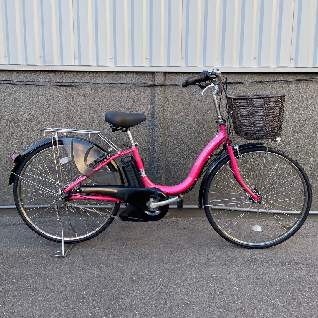 ヤマハ電動アシスト自転車26インチ ピンク