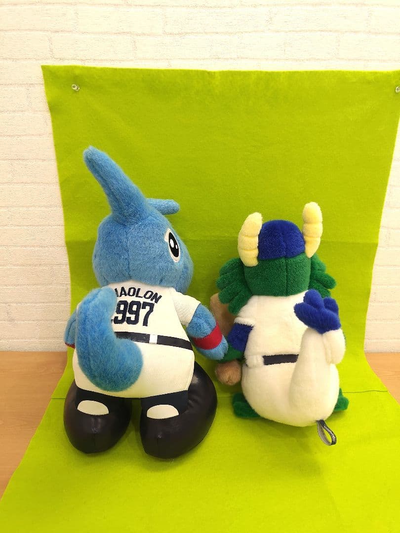 中日ドラゴンズマスコットシャオロンとガブリぬいぐるみ大 美品